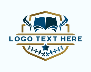 Bookstore - Book Academic Institution logo design