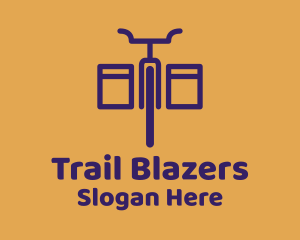 Bike Courier Delivery logo design