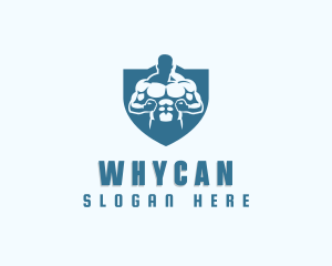 Weightlifting - Weightlifter Gym Trainer logo design
