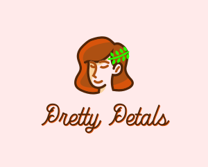 Redhead Beauty Hair logo design