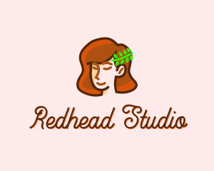 Redhead - Redhead Beauty Hair logo design