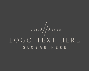 Interior Design Company Firm Logo