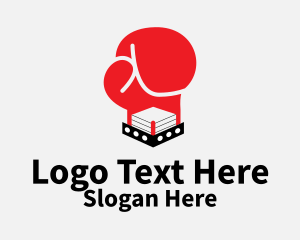 Boxing Gloves Ring  Logo