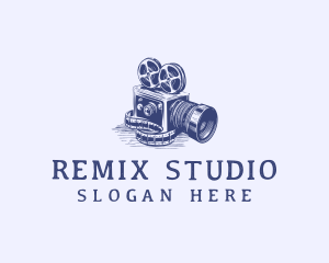 Studio Camera Film logo design