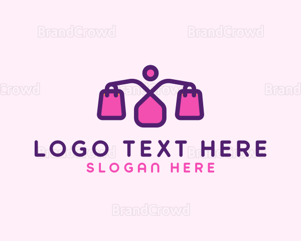 Women Fashion Shopping Logo