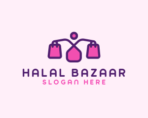 Women Fashion Shopping  logo design