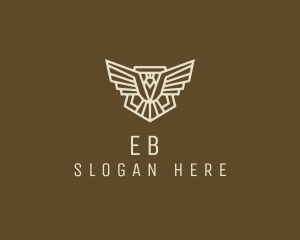 Blessing - Bird Shield Badge logo design