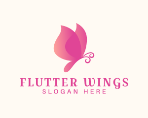 Butterfly - Feminine Butterfly Insect logo design