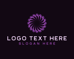 Electronic - Cyber Application Technology logo design