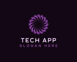 Application - Cyber Application Technology logo design