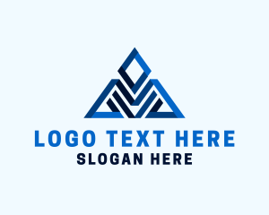 Geometric - Commercial Business Letter M logo design