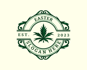 Dispensary - Cannabis Medical Leaf logo design