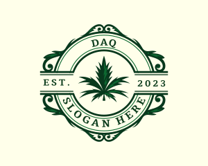 Dispensary - Cannabis Medical Leaf logo design