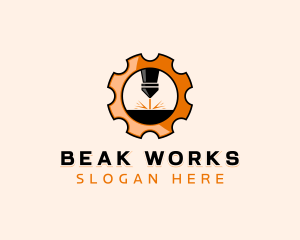 Industrial Laser Metalworks logo design