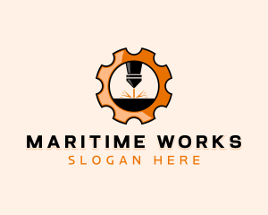 Industrial Laser Metalworks logo design