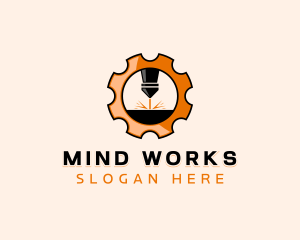 Industrial Laser Metalworks logo design