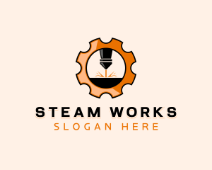 Industrial Laser Metalworks logo design