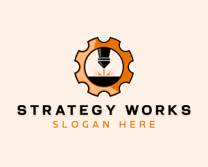 Industrial Laser Metalworks logo design