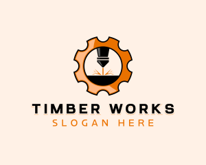 Industrial Laser Metalworks logo design