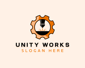 Industrial Laser Metalworks logo design