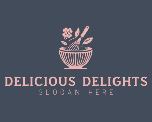 Patisserie Whisk Baking logo design