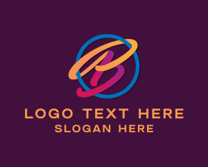 Lettermark - Colorful Professional Letter B logo design