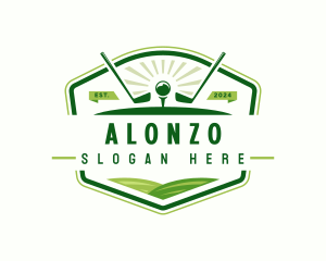 Golf Course Tournament logo design