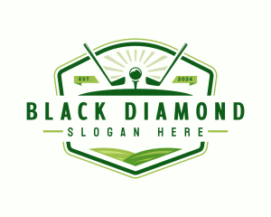 Golf Course Tournament logo design