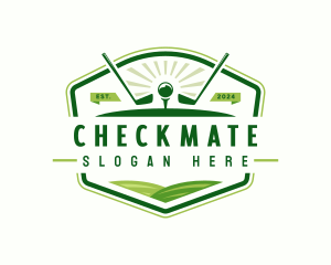 Golf Course Tournament logo design