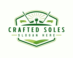 Golf Course Tournament logo design