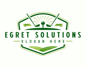 Golf Course Tournament logo design