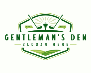 Golf Course Tournament logo design