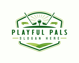 Golf Course Tournament logo design