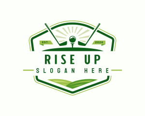 Golf Course Tournament logo design