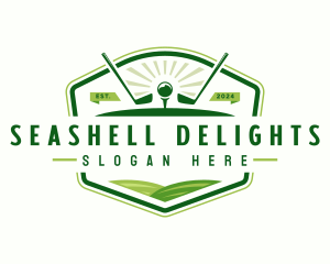 Golf Course Tournament logo design