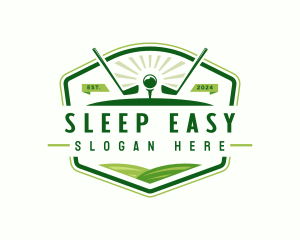 Golf Course Tournament logo design