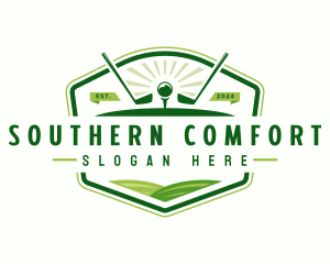 Golf Course Tournament logo design