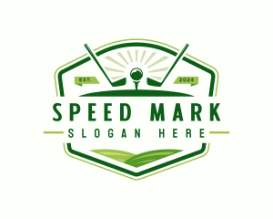 Golf Course Tournament logo design