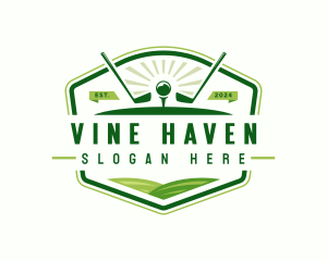 Golf Course Tournament logo design