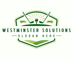 Golf Course Tournament logo design