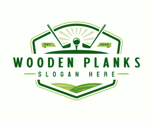 Golf Course Tournament logo design