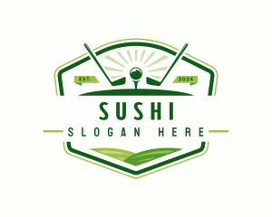 Golf Course Tournament logo design