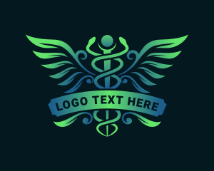 Diagnosis - Medical Wings Hospital logo design