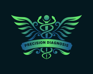 Diagnosis - Medical Wings Hospital logo design