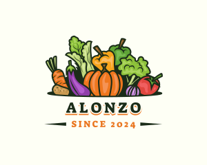 Fresh Vegetables Market logo design