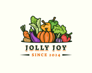 Fresh Vegetables Market logo design