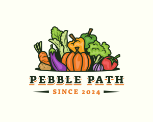 Fresh Vegetables Market logo design