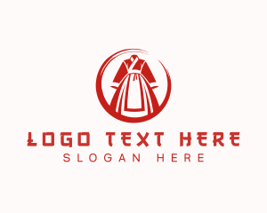 Heritage - Hanbok Korean Clothing logo design
