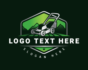 Mower - Landscaping Lawn  Mower logo design