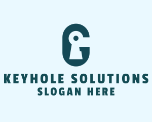 Keyhole - Lock Keyhole Privacy logo design